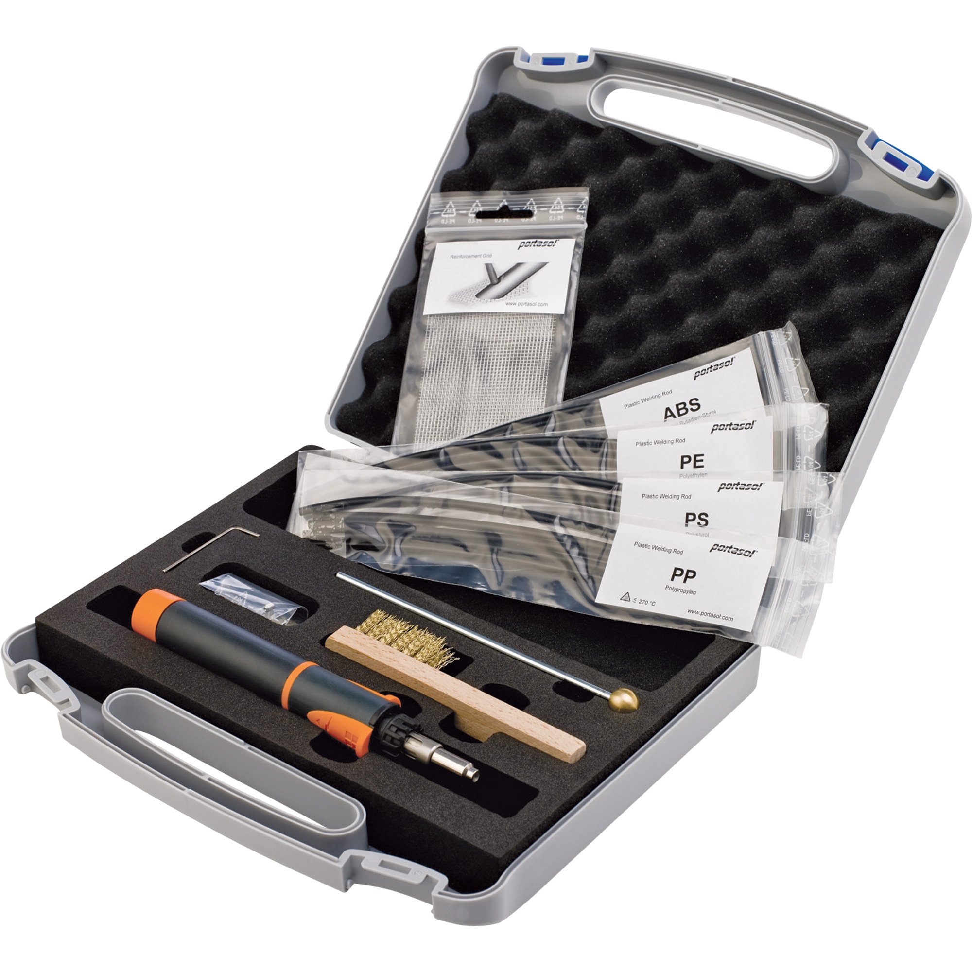 Portasol Cordless Plastic Welding Kit — Butane Powered, Model# PP-75